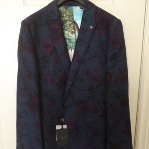 Ted Baker Floral Printed Blazer
